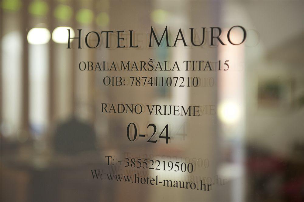 Boutique Hotel Mauro Poreč Exterior foto